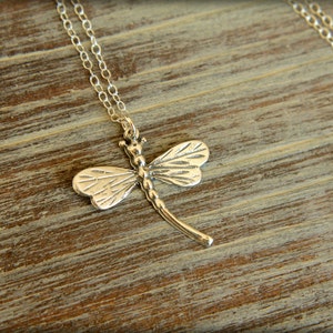 Dragonfly Necklace in Sterling Silver image 5