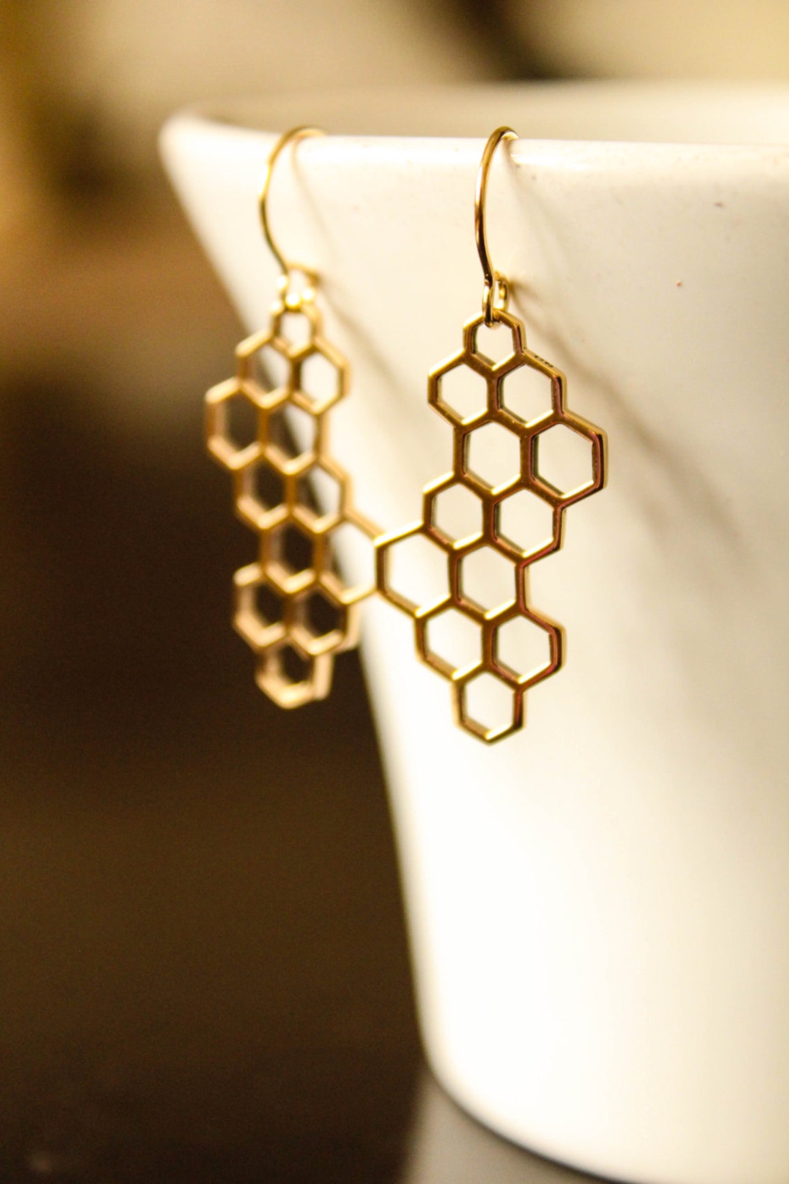 Earrings in Bronze and Gold Filled Etsy