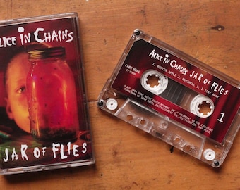 Alice in Chains Jar of Flies / Sap Double Cassette Tape - Etsy