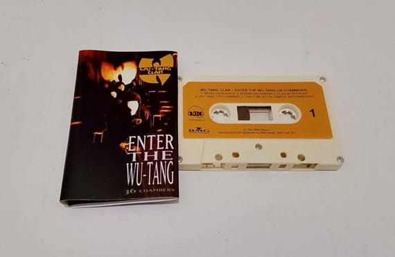Wu-Tang Clan – Enter the Wu-Tang (36 Chambers) Cassette Tape | Hip Hop 1993 | Vintage Collectible