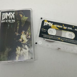 DMX Year of the Dog Again Cassette Tape Vintage 2006 Hip Hop Rap Music Collectible