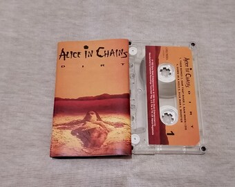 Alice In Chains – Cinta de casete Dirt / Grunge / Metal alternativo / Álbum de 1992