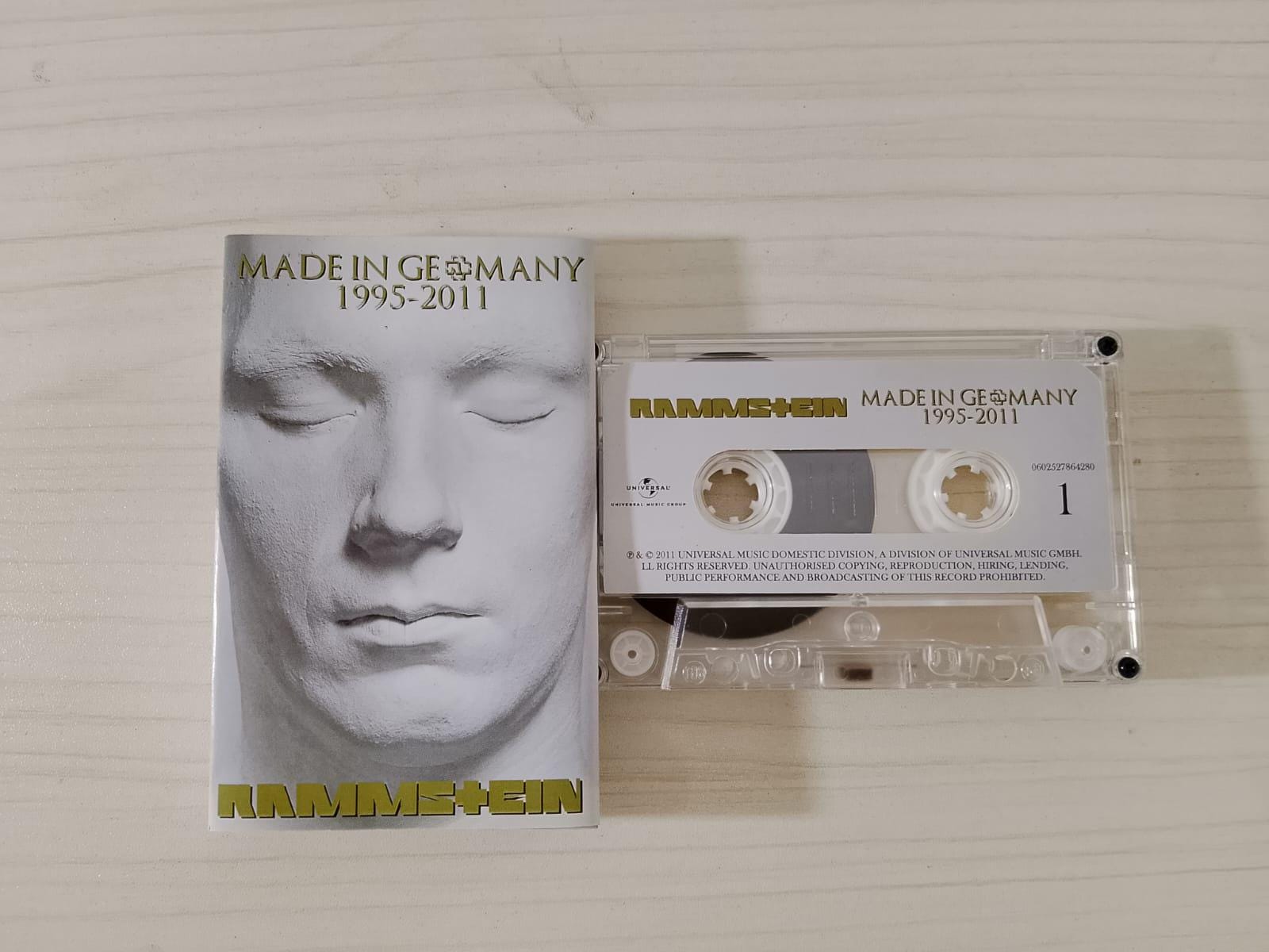 Rammstein – Made in Germany 1995–2011 Cassette Tape | Industrial