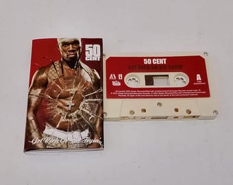 50 Cent – Get Rich or Die Tryin’ Cassette Tape | Hip-Hop 2003 | Vintage Collectible