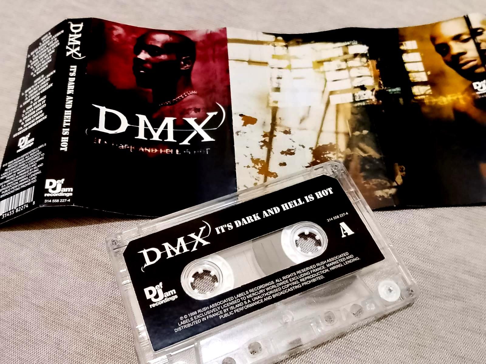 DMX - It's Dark and Hell is Hot Cassette Tape, 1998 Hip-hop Album