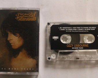Ozzy Osbourne – No More Tears Cassette Tape | Heavy Metal 1991