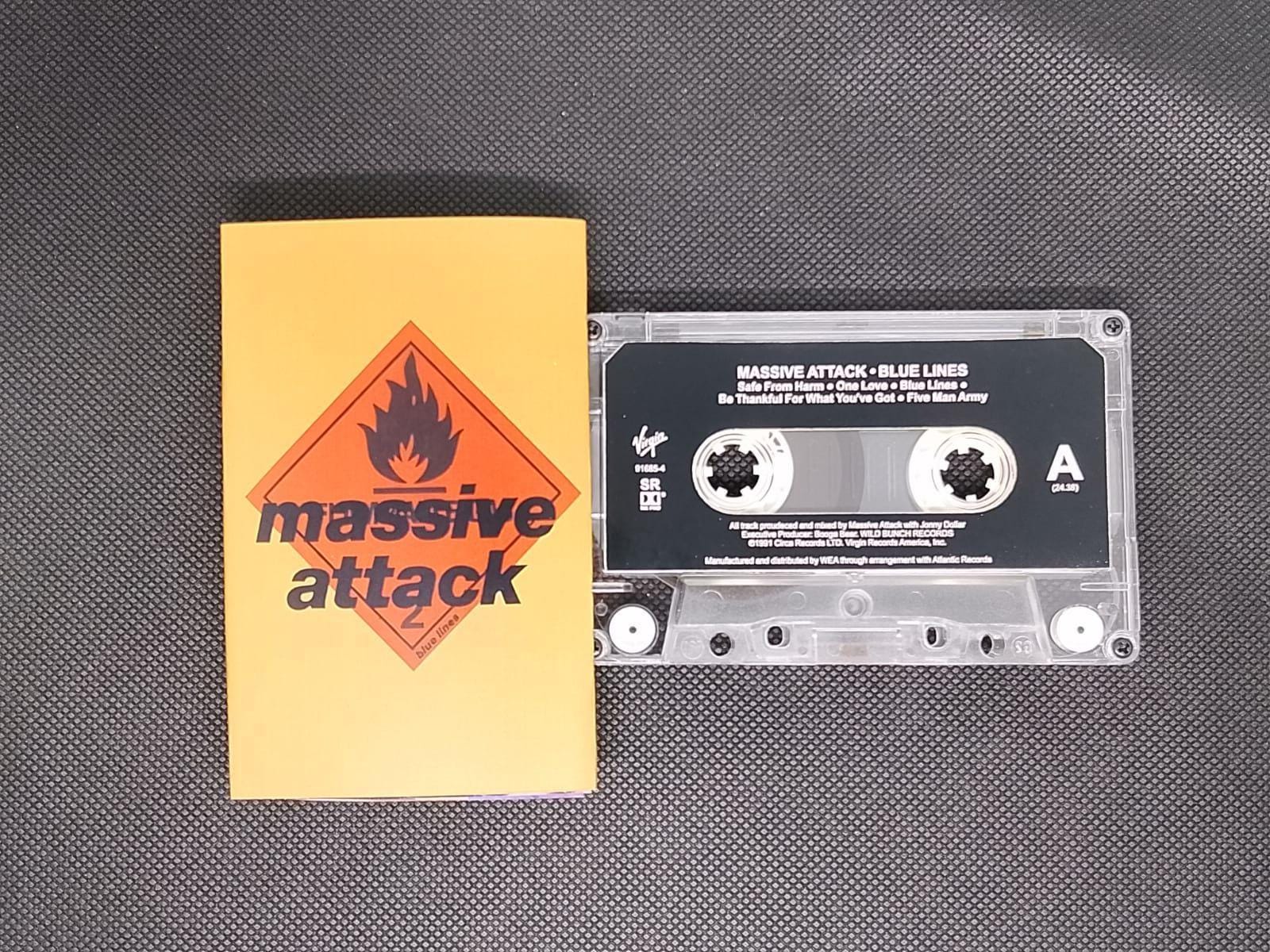 Massive Attack – Blue Lines Cassette Tape | Trip Hop Cassette - Etsy