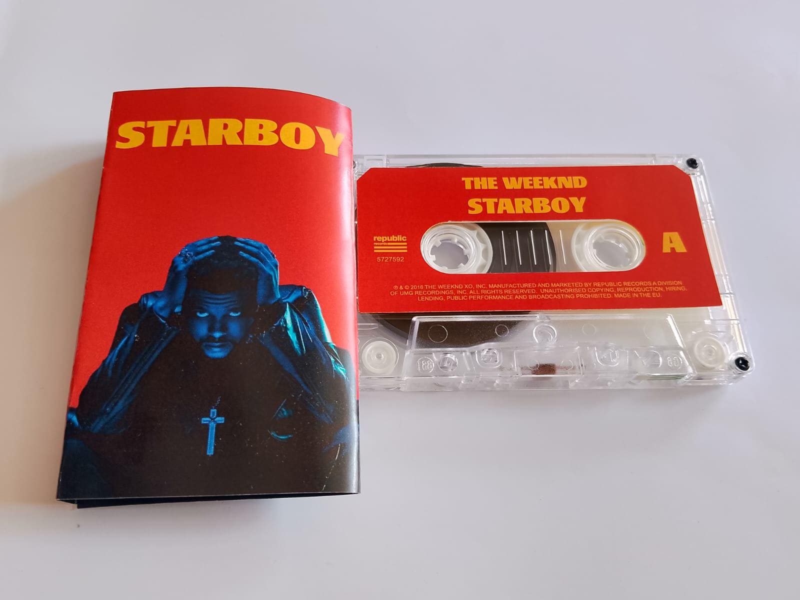 The Weeknd – Starboy Cassette Tape | R&B / Pop | 2016 Album - Etsy