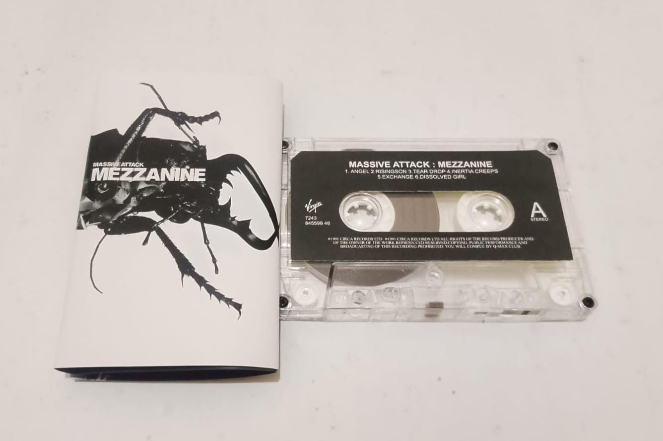 Massive Attack – Mezzanine Cassette Tape | Trip Hop / Electronic