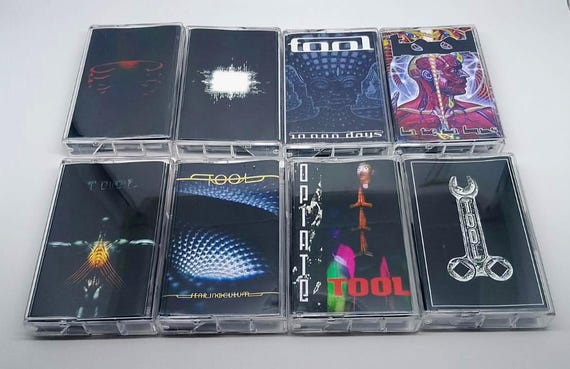 Tool All Album Cassette Tapes – Alternative Progressive Metal Collection