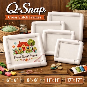 Q-Snap クロスステッチ/刺繍枠とエクステンション