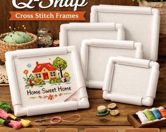 Q-Snap Cross stitch/Embroidery Frame and Extensions