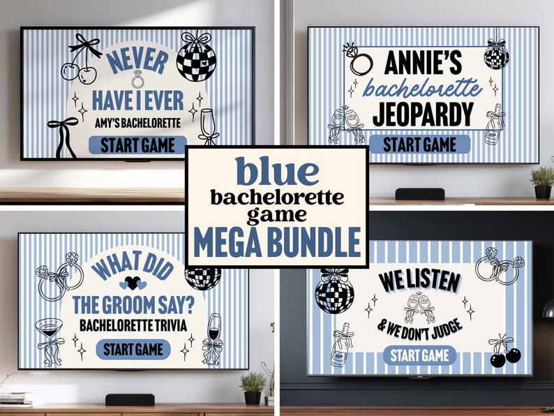 Bachelorette party games, hen do games, printable bridal shower games, editable bachelorette games, girls night party games, bride or groom game, who knows the bride best, bridal bingo, bachelorette drinking games, hen party activities, truth or dare bachelorette, pass the phone game, scavenger hunt bachelorette, funny bridal games, adult party games for women, team bride games, downloadable hen do games, wedding weekend entertainment, Canva editable party games