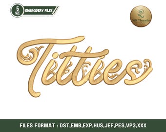 3D Puff Embroidery Design File for Caps (DST Download)