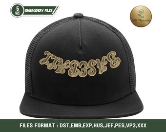 Upside Down Baseball Stickdatei - Sport Applikation - Stickdatei