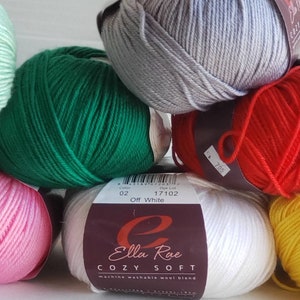 Cozy Soft Machine washable blend yarn from Ella Rae