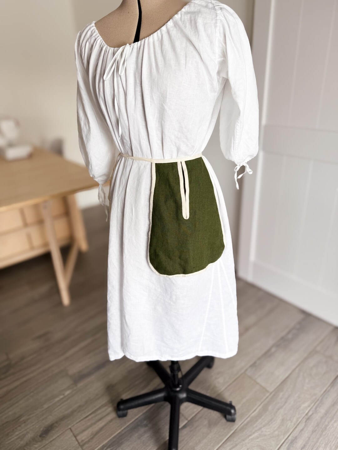 Tie-on Linen Pocket for Renaissance Faire and Historical or Fantasy ...