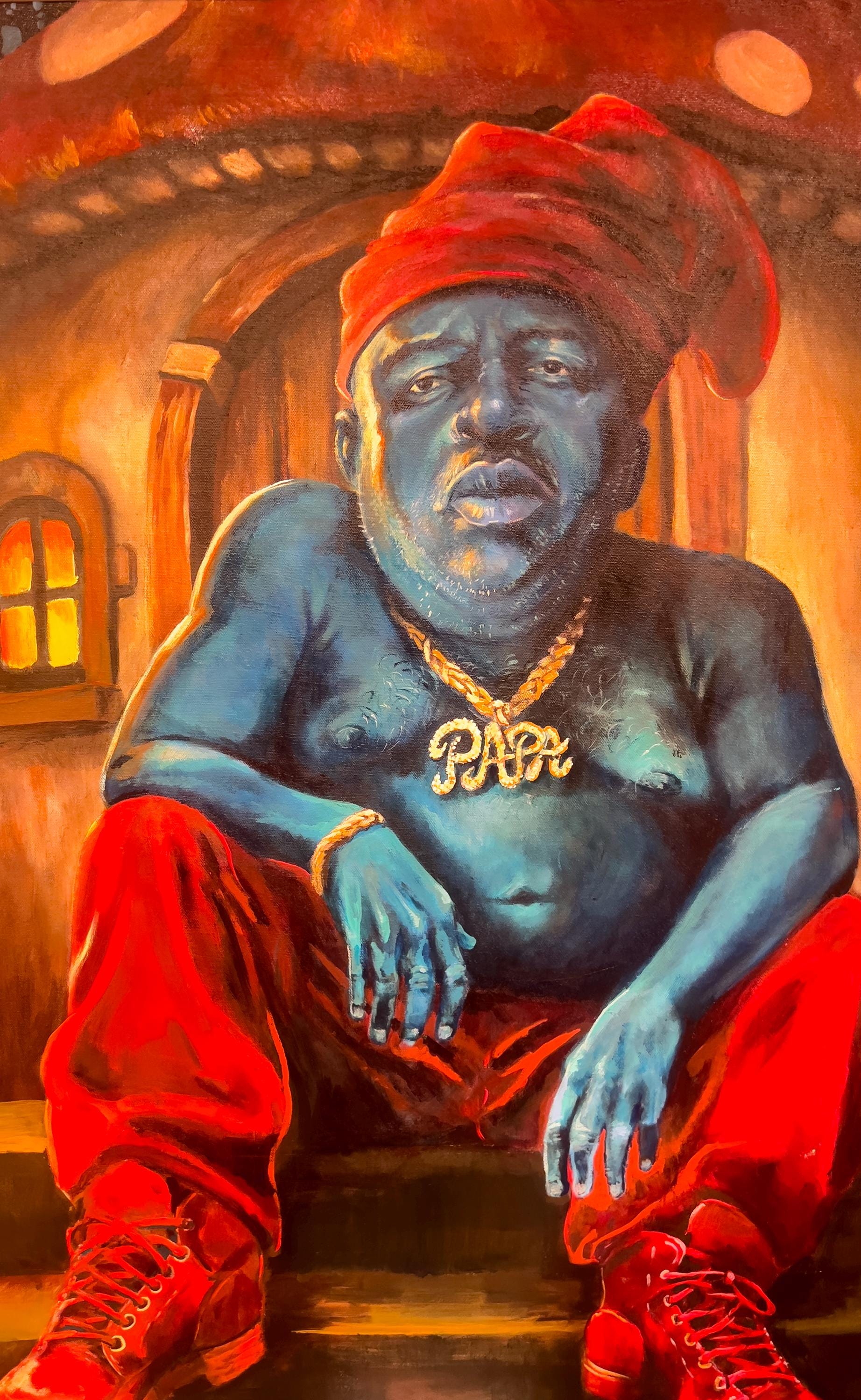 Notorious Big Painting - Etsy