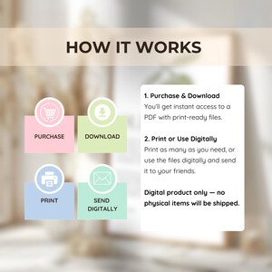 Noah Name Meaning Wall Art, Nursery Decor, Baby Poster, Babyshower Gift, Birthday Gift image 7