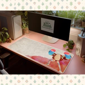 One Piece Franky Mouse Pad Cyborg Franky Anime Desk Mat Straw Hat Crew Gaming Mousepad Large Desk Mat Otaku Gift