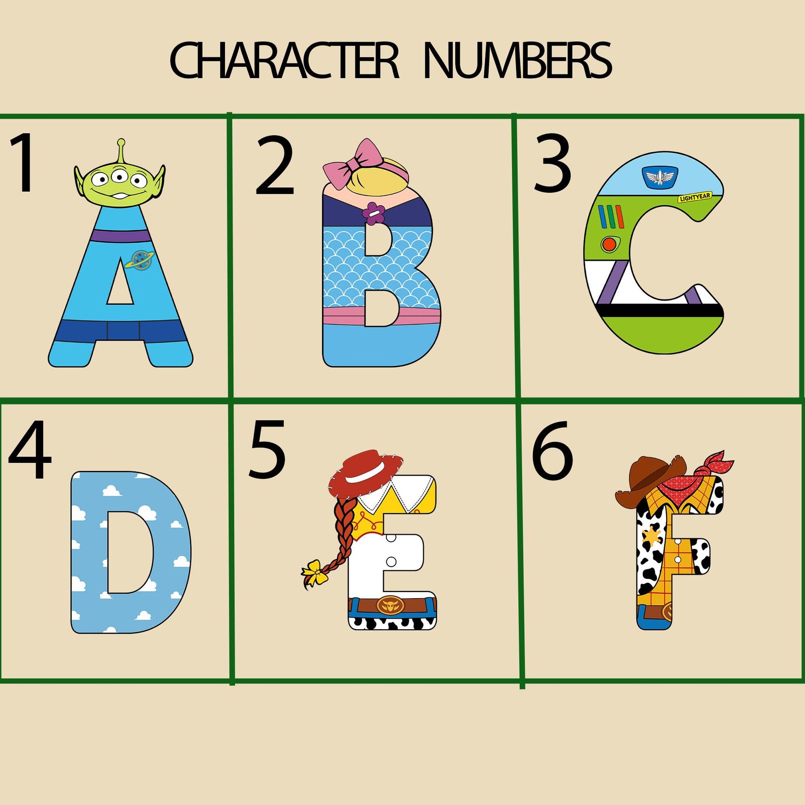 Personalized Toy Story Name Sign, Woody and Buzz Kids Room Decor ...