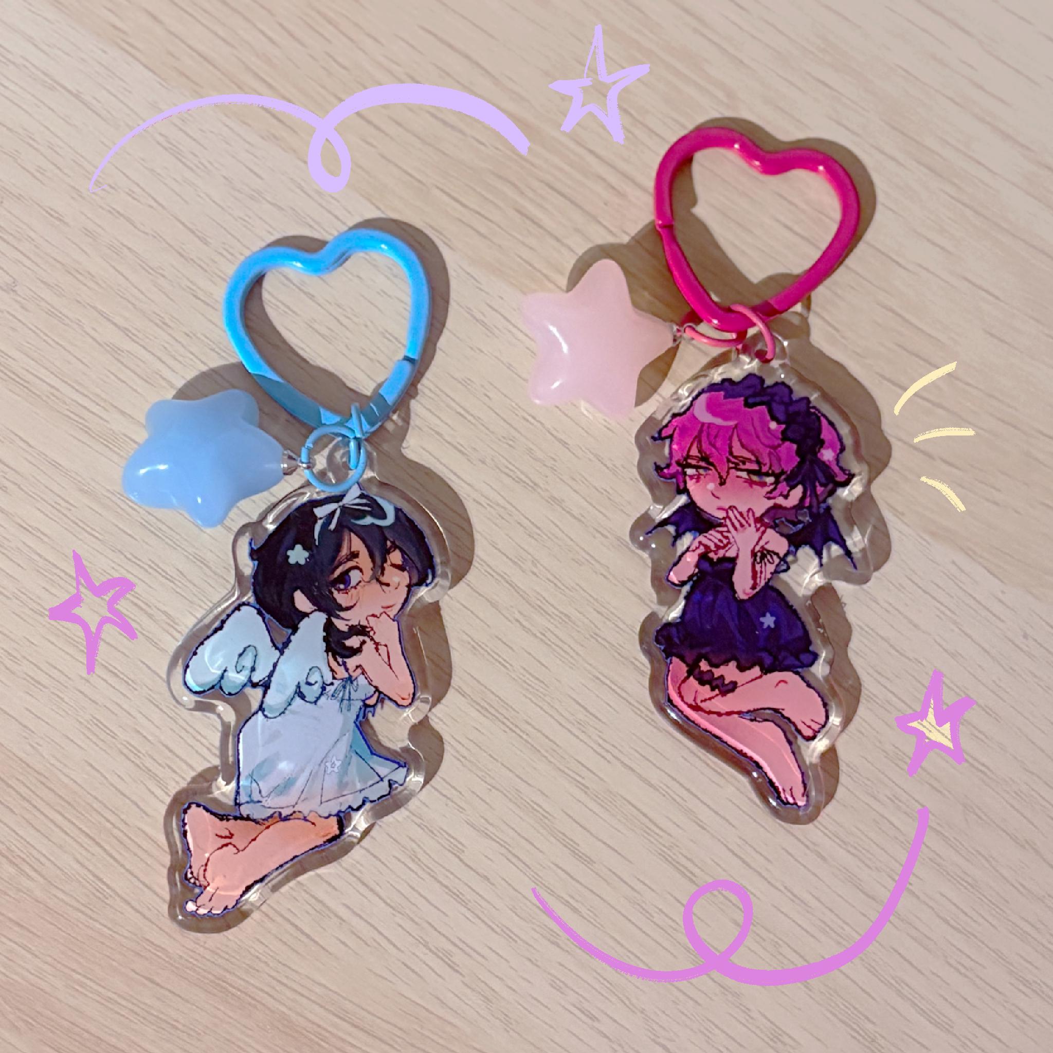 Alien Stage Mizi and Sua Acrylic Keychains - Etsy