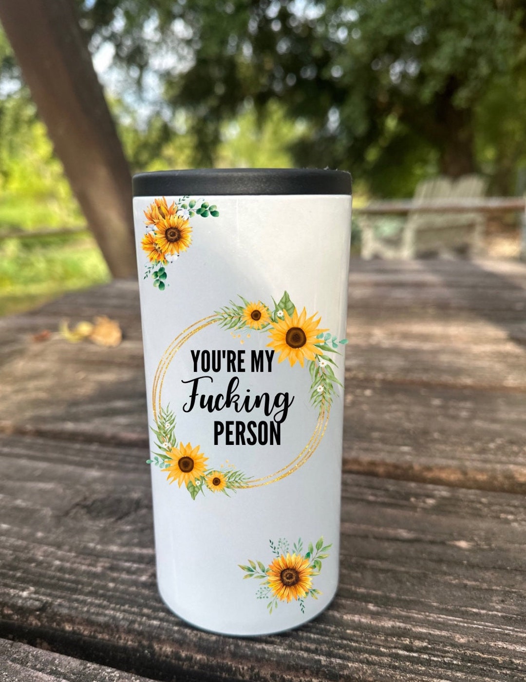 Personalized Skinny Can Cooler Stainless Steel Insulated Cooler Seltzer