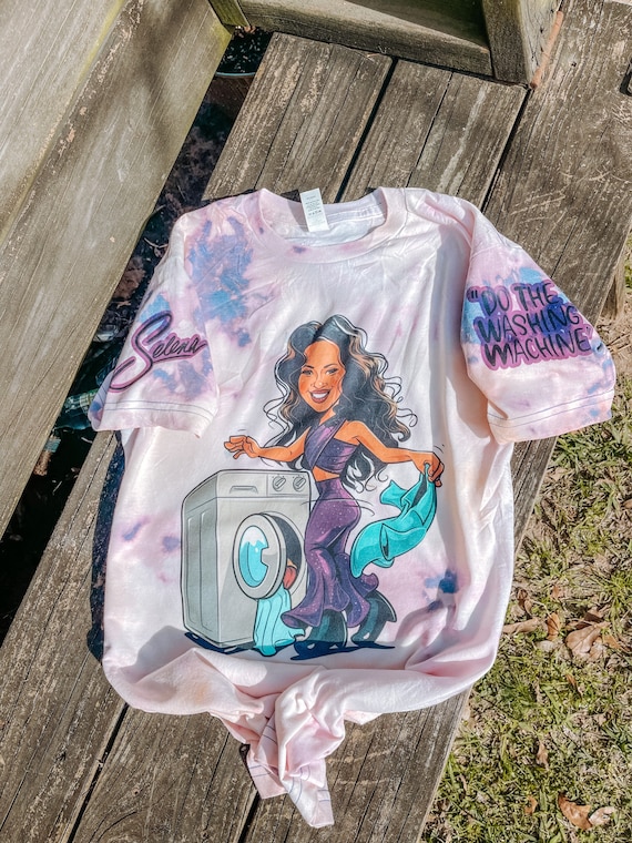tie dye selena shirt