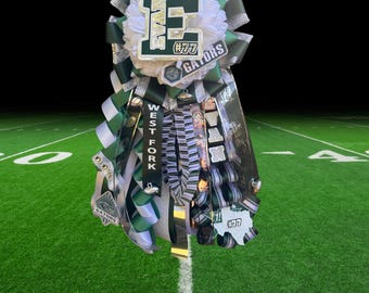 Customizable 5.5" Homecoming Mum | School Spirit Garter