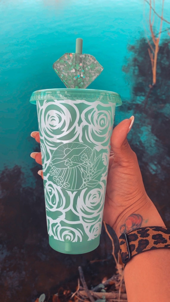 NEW Limited Edition Starbucks Earth Day Starbucks Cold Cup Etsy