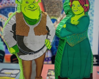 Shrek e Fiona Piñata