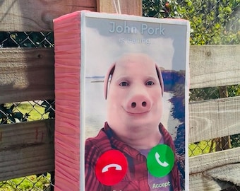 John Pork Piñata Cuztomizable Ready To Ship
