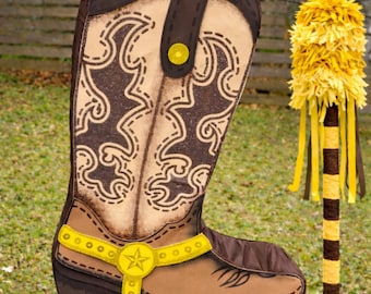 Bota de vaquero, Piñata de sombrero de vaquero