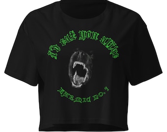 Te comería vivo, top corto de Rottie