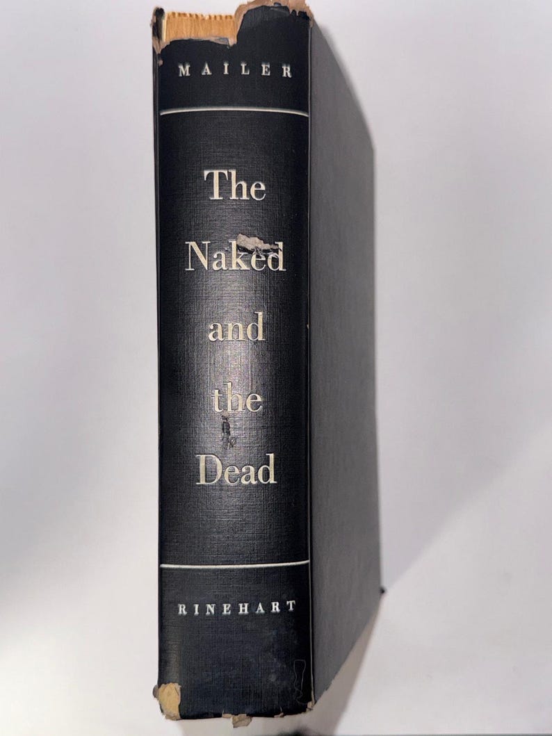 The Naked and the Dead by Norman Mailer Vintage Rinehart Hardcover - Etsy