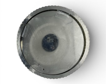 Molde para tarta de metal vintage con base extraíble y estriada para hornear quiche