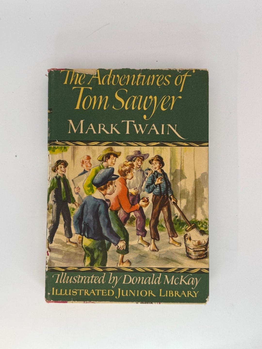 The Adventures of Tom Sawyer Mark Twain Illustrated Junior Library HC ...