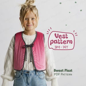 childrens vest pattern for kids, baby girl vest pattern, reversible vest pattern, toddler vest pattern, girls jacket pattern, Kids vest Pattern, Childrens jacket Pants Sewing Pattern, Baby Girl PDF Patterns, baby girl jacket pattern, girls coat sewing pattern, girls cardigan sewing pattern, childrens jacket pattern, kids sweater pattern, toddler shirt pattern, baby jacket pattern,  sewing patterns for kids, childrens pdf sewing patterns, vest pattern for children, vest pattern for toddlers