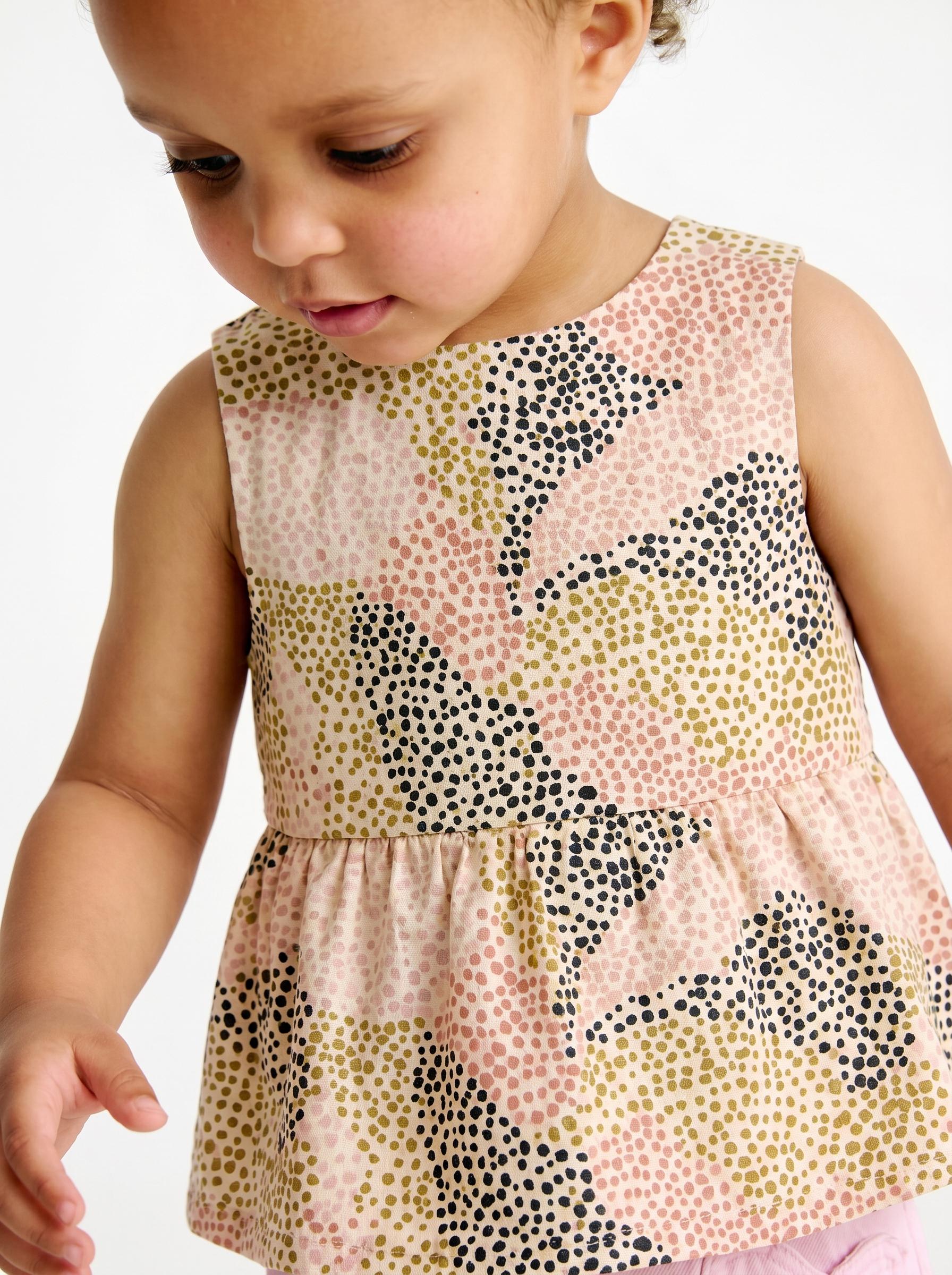 Girl's Top Pattern for Kids Blouse Pattern for Children Shirt Pattern ...