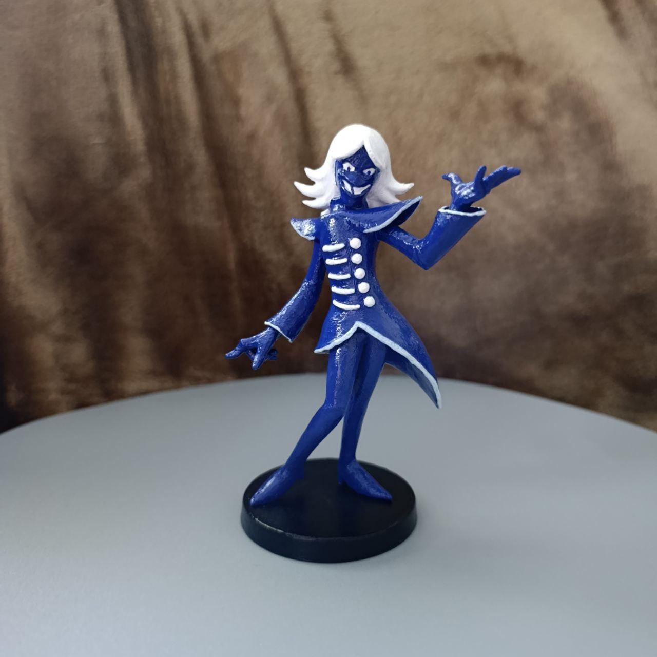 Rouxls Kaard Figure, Deltarune Collectible, Handmade Fan Art