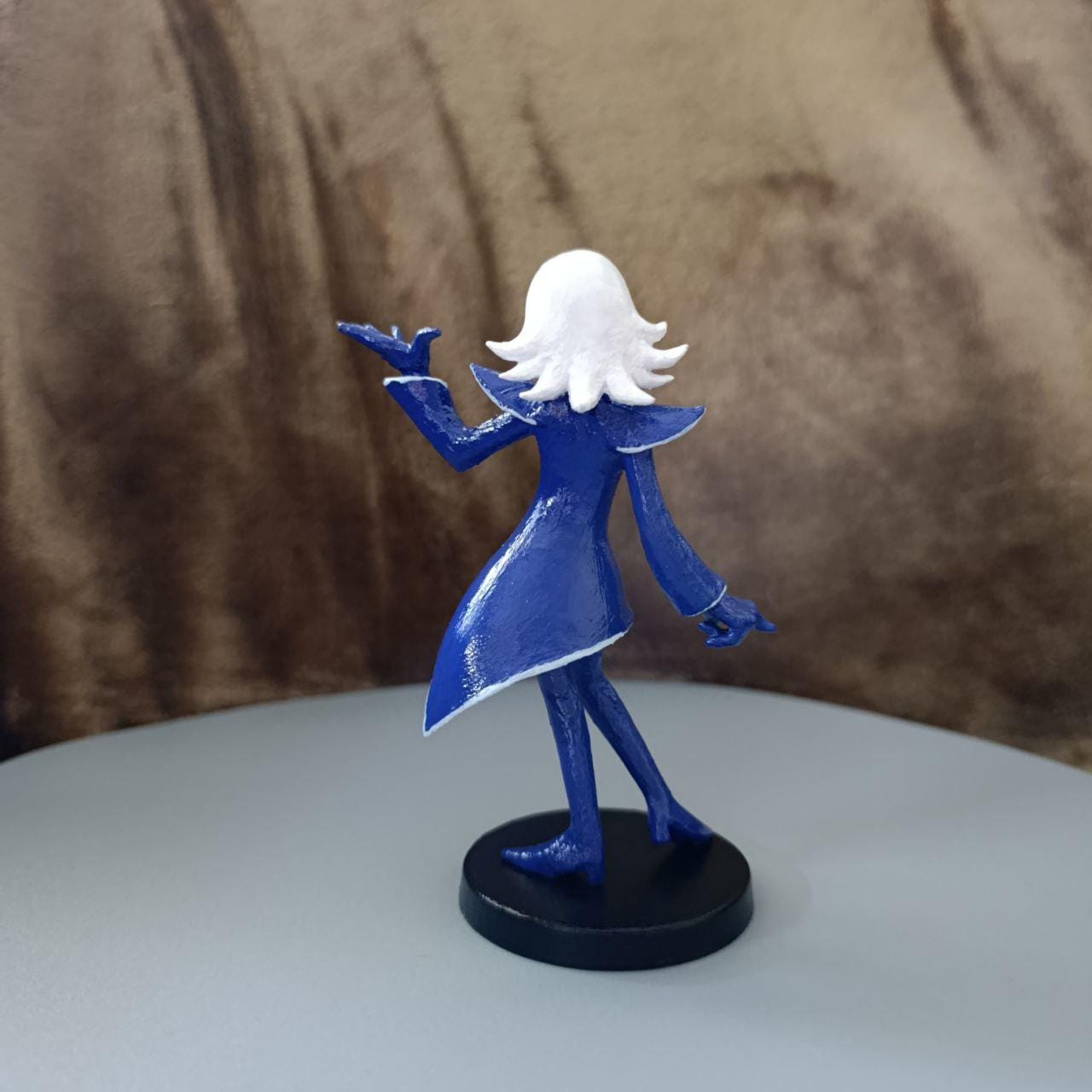 Delta Rune Rouxls Kaard Rouxls Kaard Figure, Deltarune Collectible, Handmade Fan Art Statue, 12 ...