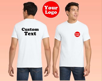 Gildan Heavy Cotton- T-Shirt-T-Shirt-Print Custom T-shirt-Logo-Custom Text-Your Photo
