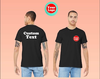 Bella Canvas Unisex T-Shirt-Custom T-Shirt Design: Create Your Own Style-Customer Print