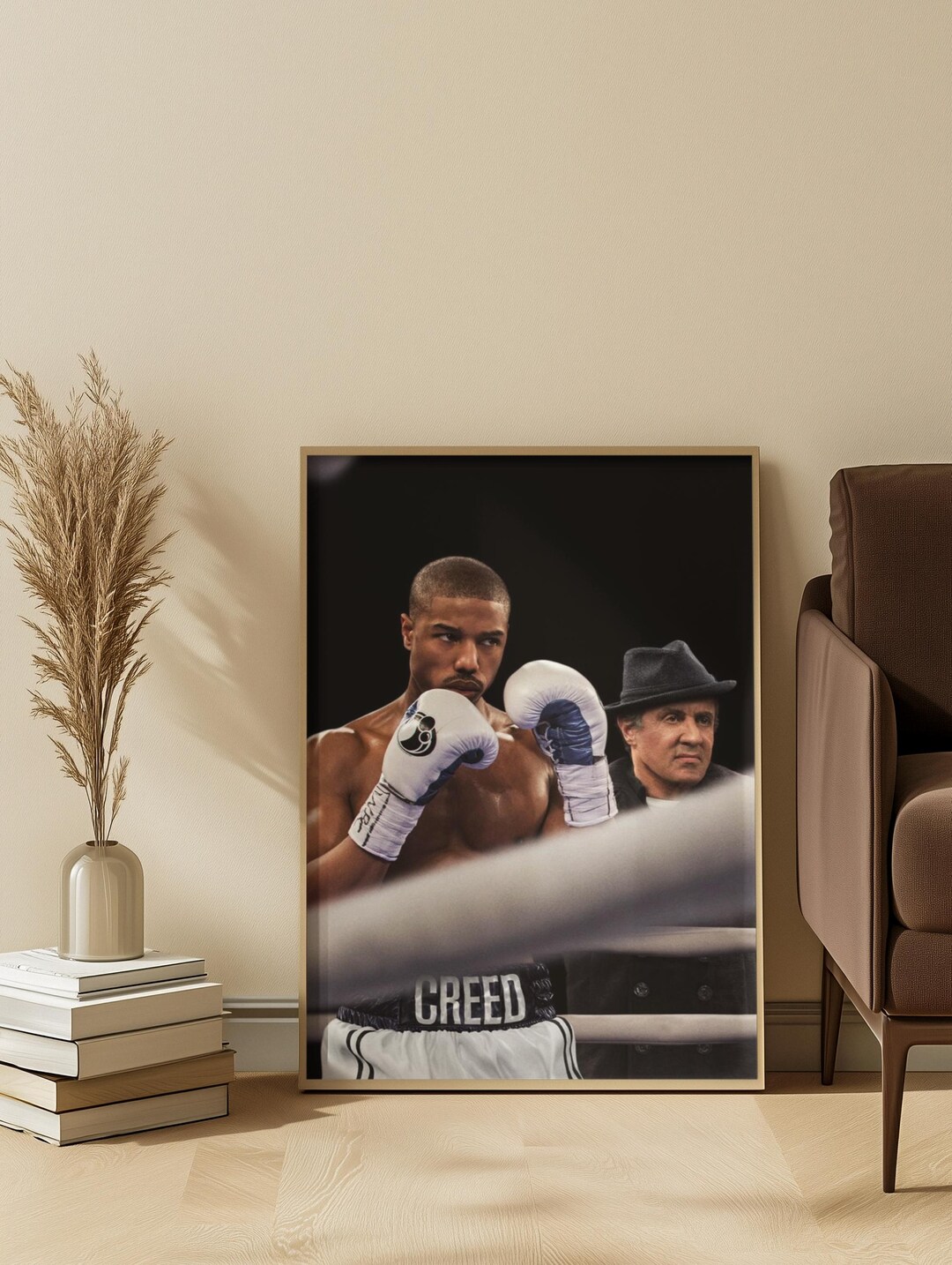 Adonis Creed Poster | Michael B. Jordan Boxing Wall Art | Creed III ...