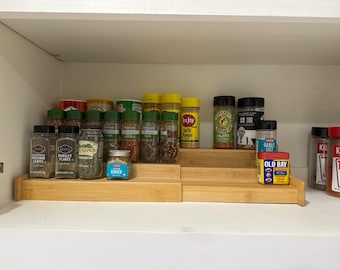 Wooden Handmade Spice Rack