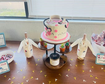 Wooden Handmade Cake  Stand