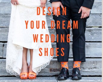 CUSTOM CONSULTATION:  Wedding Shoes, Design Your Own Wedding Shoes, Custom Wedding Shoes, Bridal Heel Design