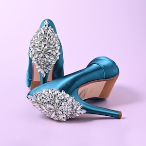 Sapato outlet azul turquesa