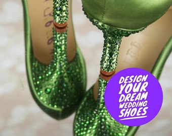 CUSTOM CONSULTATION: Design Your Own Wedding Shoes, Custom Wedding Shoes, Wedding Shoes, Bridal Heels, Bridal Shoes, Bridal Wedges