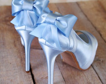 baby blue heels wedding